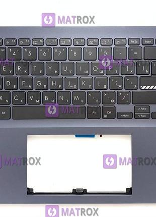 Передняя панель для asus vivobook pro m3500, m3500q, m3500qc, m3500qa тихий-синий