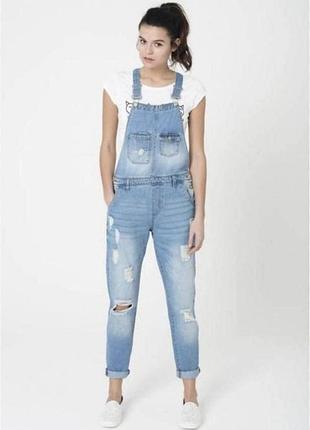 Джинсовий жіночій комбінезон levis