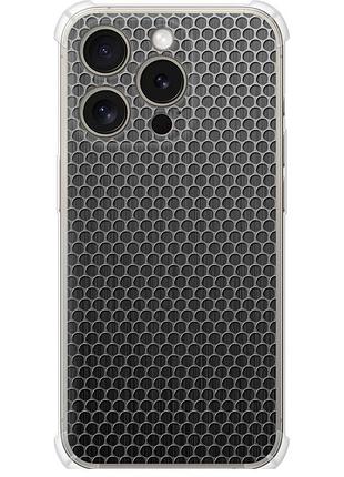 Чехол силикон с усиленными углами на телефон iphone 15 pro ячейки "243sp-3096-58250"