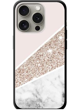 Чохол tpu на телефон iphone 15 pro пастельний мармур "4342b-3096-58250"
