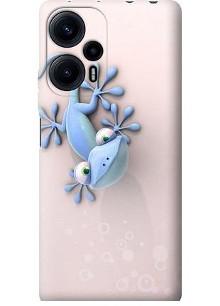 Чехол силиконовый на телефон xiaomi poco f5 геккончик "1094u-3170-58250"