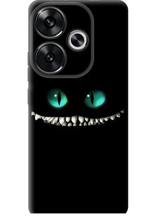 Чохол tpu на телефон xiaomi poco f6 чеширський кіт "689b-3754-58250"