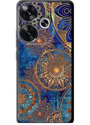 Чохол tpu на телефон xiaomi redmi turbo 3 5g золотий візерунок "678b-3802-58250"