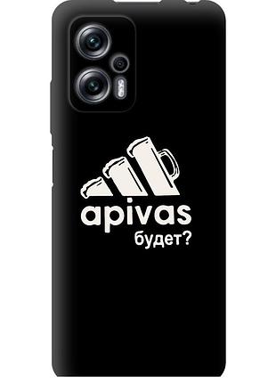 Чехол tpu на телефон xiaomi redmi note 11t pro+ а пивас "4571b-3861-58250"