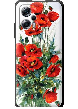 Чехол tpu на телефон xiaomi redmi note 11t pro маки "523b-2644-58250"