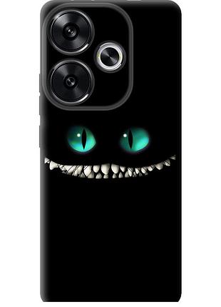 Чохол tpu на телефон xiaomi redmi turbo 3 5g чеширський кіт "689b-3802-58250"