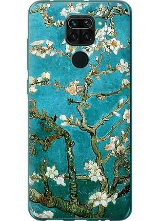 Чохол силіконовий на телефон xiaomi redmi note 9 вінсент ван гог. сакура "841u-2017-58250"