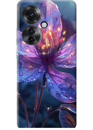 Чехол силиконовый на телефон oppo reno11 f магический цветок "6038u-3671-58250"