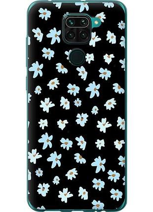 Чехол силиконовый на телефон xiaomi redmi note 9 цветочный "4900u-2017-58250"