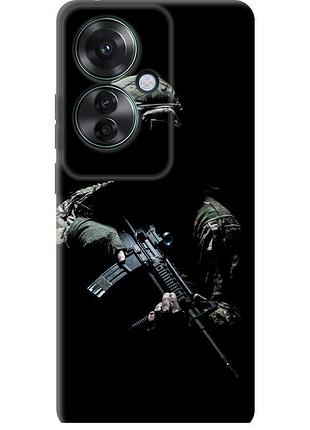 Чехол силиконовый патриотический на телефон oppo reno11 f защитник v3 "5226u-3671-58250"