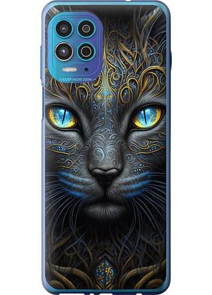 Чехол силиконовый на телефон motorola edge s кошка "5548u-2860-58250"