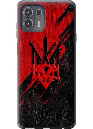 Чехол силиконовый патриотический на телефон motorola edge 20 lite герб v4 "5293u-2496-58250"