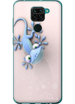 Чехол силиконовый на телефон xiaomi redmi note 9 геккончик "1094u-2017-58250"