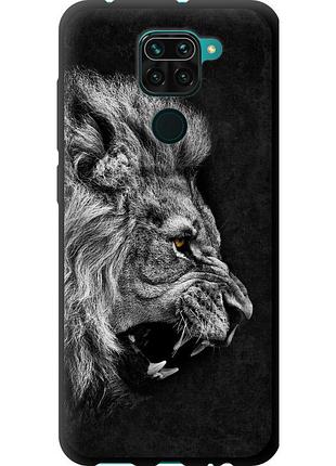 Чехол tpu на телефон xiaomi redmi note 9 лев "1080b-2017-58250"