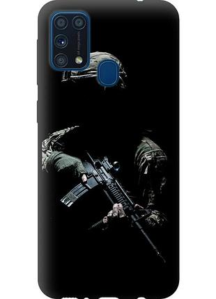 Чехол tpu патриотический на телефон samsung galaxy m31 m315f защитник v3 "5226b-1907-58250"