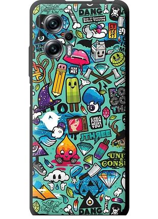 Чохол tpu на телефон xiaomi redmi k50i стікер бомбінг 1 "693b-3863-58250"