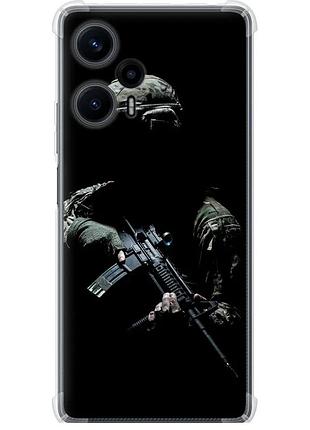 Чехол силикон с усиленными углами патриотический на телефон xiaomi redmi note 12 turbo защитник v3 "5226sp-3025-58250"