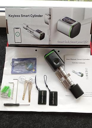 Умный цилиндрический замок smart lock cylinder
