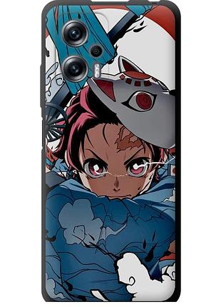Чехол tpu на телефон xiaomi redmi note 11t pro+ танджиро камадо "5574b-3861-58250"
