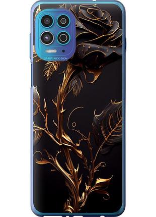Чехол силиконовый на телефон motorola edge s роза 3 "5552u-2860-58250"