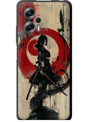 Чохол tpu на телефон xiaomi redmi note 11t pro+ бойове мистецтво "6126b-3861-58250"