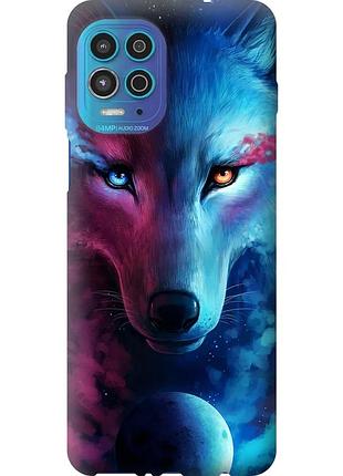 Чехол силиконовый на телефон motorola edge s арт-волк "3999u-2860-58250"