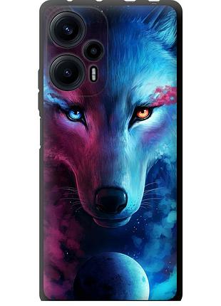 Чохол tpu на телефон xiaomi poco f5 арт-вовк "3999b-3170-58250"