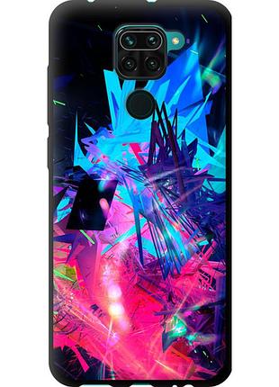 Чехол tpu на телефон xiaomi redmi note 9 абстрактный чехол "4681b-2017-58250"