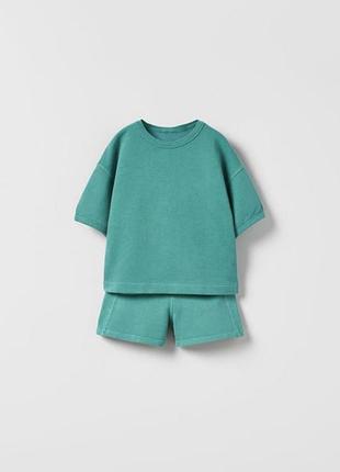 Костюм футболка шорты zara 3-4(104)