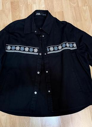 Джинсова куртка zara