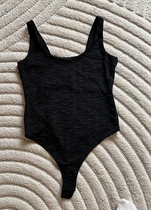 Боді чорне h&m