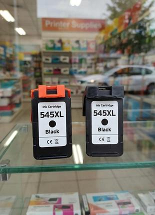 Два новых черных картриджа pg-545xl от fooylen для принтеров canon pixma(2 шт.)