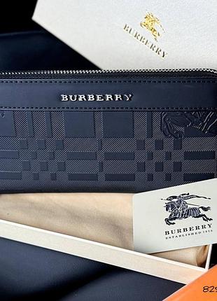Кошелек burberry натуральная кожа
