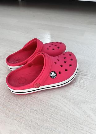 Crocs для дівчинки на стопу 18 см 2