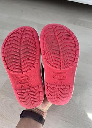 Crocs для дівчинки на стопу 18 см 4