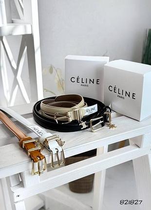 Женский ремень натуральная кожа celine