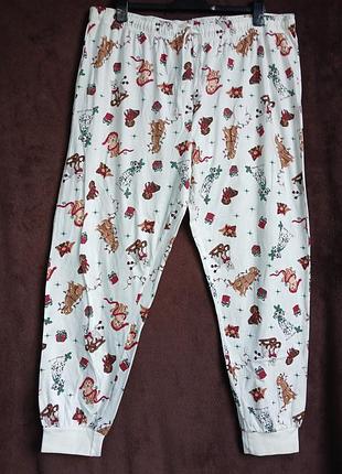 Штаны женские домашние grinch,  xl-2xl, eur 46-48, 50