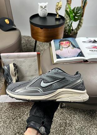 Мужские кроссовки nike air zoom fire grey beige