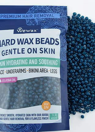 Плівковий віск у гранулах wewax з олією жожоба (450 г)