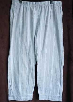 Штаны женские домашние котон, 2хл, eur 50-52,  батл