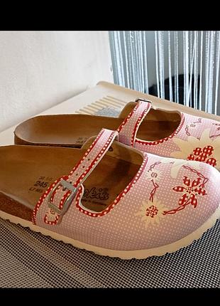Биркенштоки шлепанцы шлепки клоги тапки birkenstock розовые 38