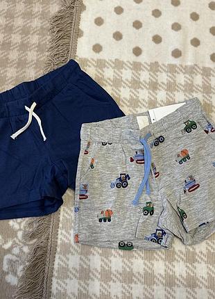 Набір шортиків h&m нм 2/3 роки зріст 98 шорти