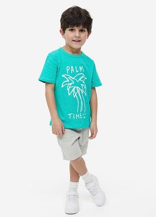 Футболка на мальчика h&amp;m 2-4 года.