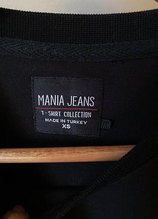 Лонгслів mania jeans (xs) б/в 4