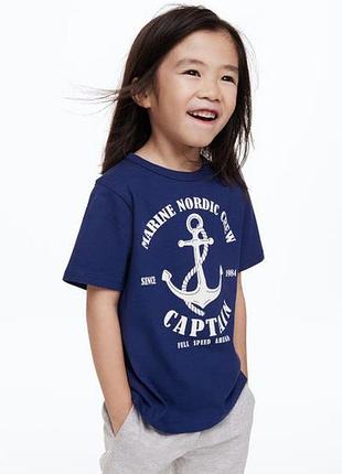 Футболка на мальчика h&amp;m 2-4 года