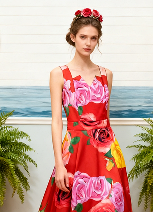 Як квітучий літній сад: сарафан dolce gabbana