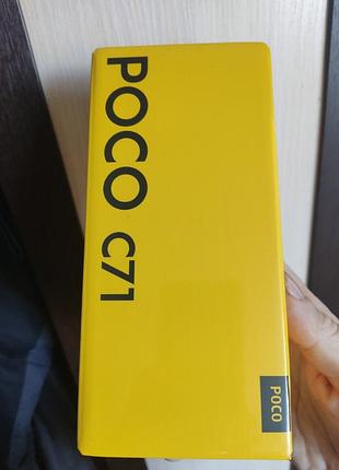 Pocо с71 64 гб global новый в пленке