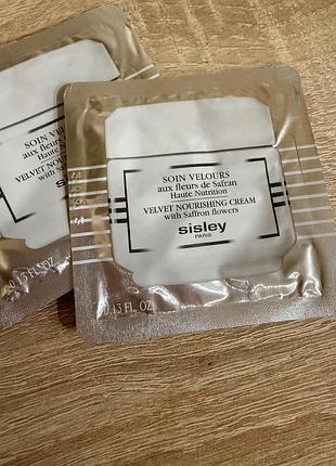 Крем для обличчя з квітками шафрану  sisley soin velours aux fleurs de safran