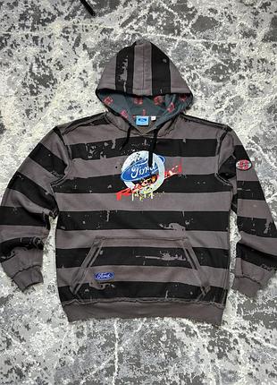 Чоловіче худи ford racing vintage ліцензійний мерч оригінал в хорошому стані форд рейсинг розмір л/хл оверсайз вінтаж в смужку