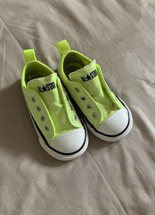 Легкі кеди дитячі all star converse на ніжку 13-13,5 см